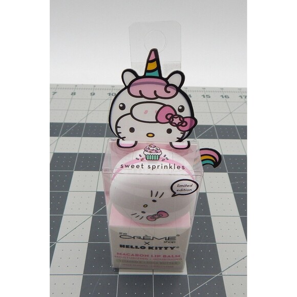 The Creme Shop Hello Kitty Sweet Sprinkles Macaron Lip Balm 0.26oz 7.5g - Picture 3 of 4